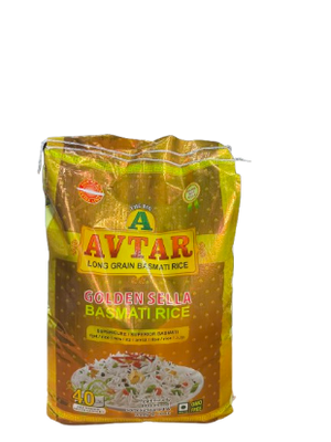 Avtar Golden Sella Basmati Rice Long Grain 20 kg